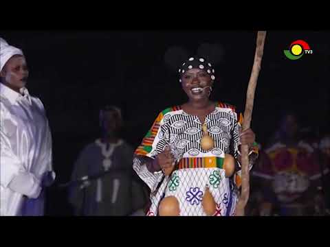 Adwoa’s stellar act showcased Eastern Region culture, telling the Volta River and Adomi Bridge story