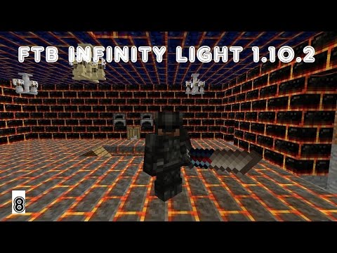 FTB Infinity Light  - 8 Botania Flower farm!