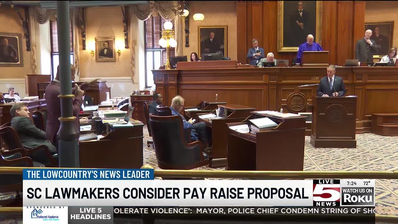 VIDEO: SC lawmakers consider giving themselves pay raises