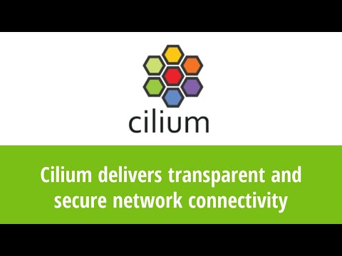 Cilium delivers transparent and secure network connectivity