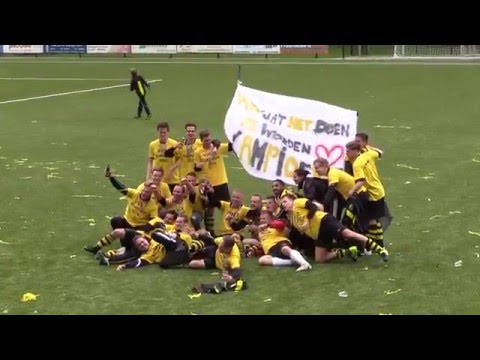 VVO 1 Kampioen 4e Klasse F op 16 mei 2016