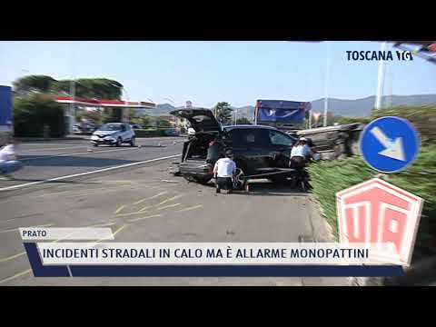 2021-12-02 PRATO - INCIDENTI STRADALI IN CALO MA È ALLARME MONOPATTINI