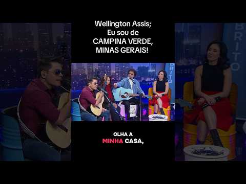 Wellington Assis “EU SOU DE CAMPINA VERDE,  MINAS GERAIS” no Silvio Brito em família na Rede Vida!