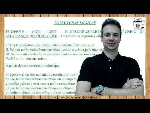 FCC06Q10 - FCC - 2016 - ELETROBRAS/ELETROSUL - ESTRUTURAS LÓGICAS