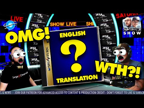 SHIRO! WEEKLY LIVE SHOW - SEGA Saturn News & Discussion - January 6th, 2023