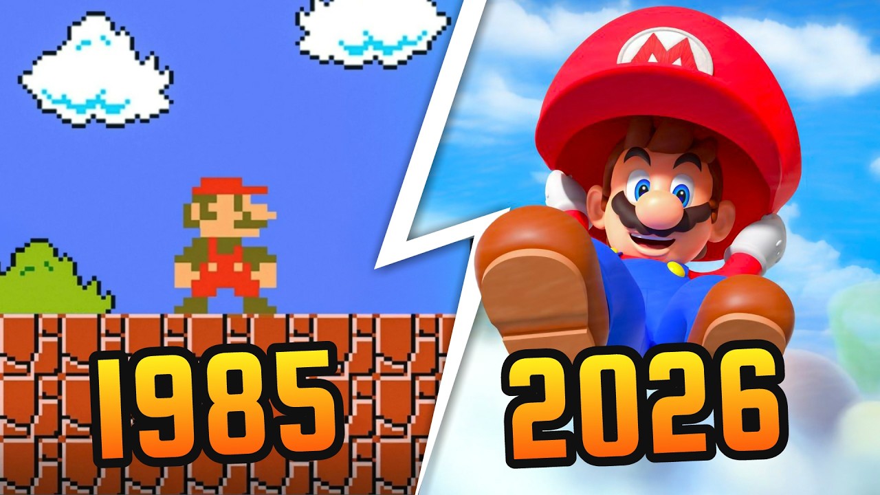 Evolution of Super Mario
