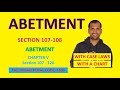Abetment | Chapter V | Video Part 1 | Section 107 & 108 | The Indian Penal Code, 1860
