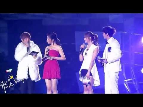 [FANCAM] 111231 MC Victoria & Nichkhun - 2011 MBC Korean Music Festival