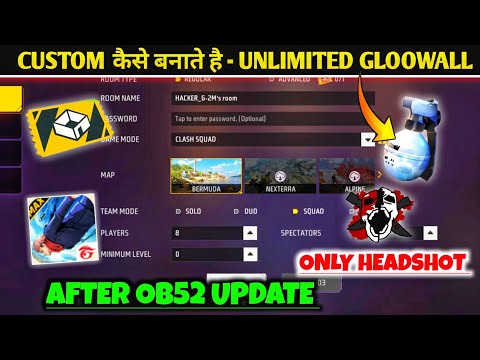 Free Fire Custom Create | Free Fire Custom Room Kaise Banaye