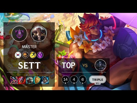 Sett Top vs Shen - KR Master Patch 11.14