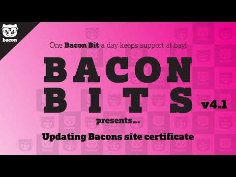 BaconBits Update Site Certificate