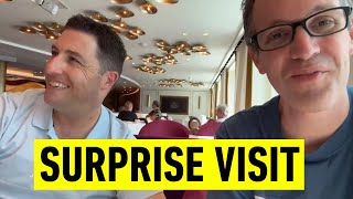 Guest Lecture Surprise Visit | Live from Queen Anne cruise ship. 