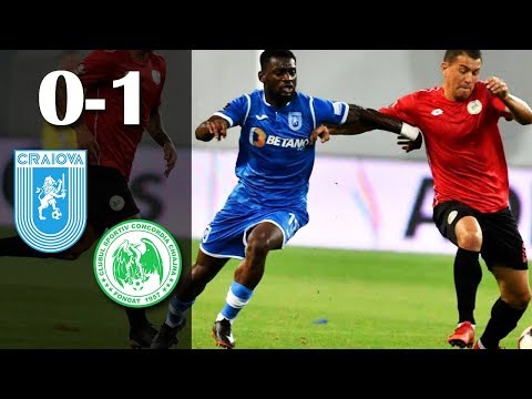 Rezumat: CS U Craiova - Concordia Chiajna 0-1 (Gorobsov '81)