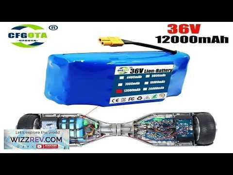 Genuine 36V 12Ah 10s2p Battery Packs Rechargeable Lithium Ion Battery for Electric