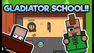 Gladiator School - Bath-time Before Bloodshed - Let&#39;s Play Gladiator School Gameplay