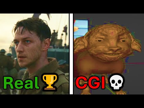 REAL FOOTAGE vs CGI