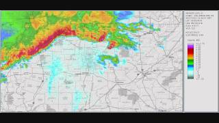 preview picture of video 'April 2011 Tornado outbreak - KGWX Columbus Air Force Base Mississippi'