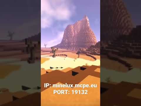 Serveur Minecraft Bedrock - Minecraft Bedrock Minelux Server