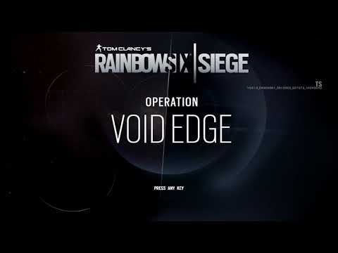 Operation Void Edge | Intro Music & Main Menu Scenes | Rainbow Six: Siege
