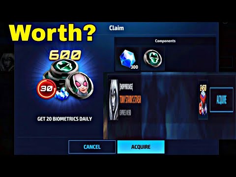 Discussion On Premium Biometric And Tony Stark Stash Package August 2021 - Marvel Future Fight