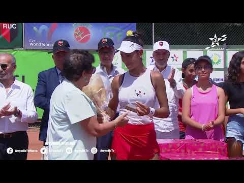 روبورتاج | الدارالبيضاء | ياسمين القباج تتوج بلقب الدوري الدولي ITF للتنس فئة الشابات