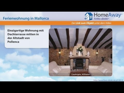 Pollenca/Pollensa: Einzigartige Wohnung mit Dachterrasse mitten in der - FeWo-direkt.de Video