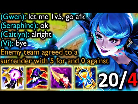 GWEN NEEDS AN IMMEDIATE NERF !!