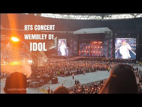 BTS CONCERT WEMBLEY D1 - IDOL