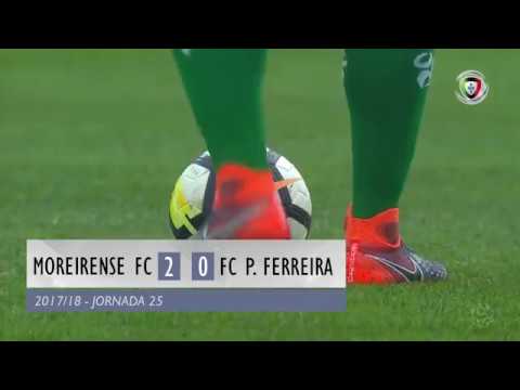 Moreirense 2-0 Paços de Ferreira (Liga 25ªJ): Resumo