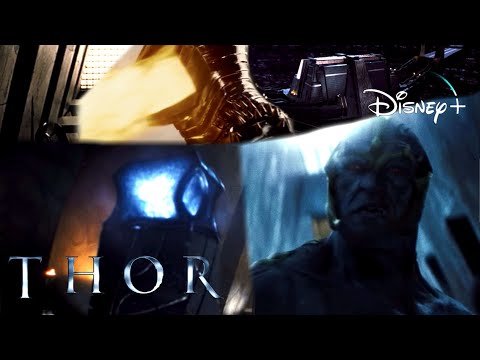 Thor | The Destroyer Vs Frost Giants Scene | Disney+ [2011]