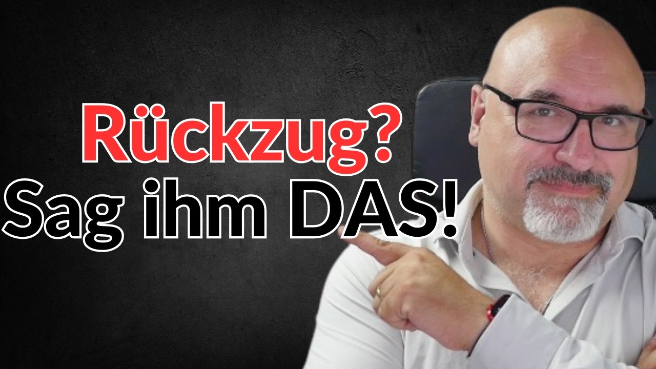 Sag ihm diesen einen Satz und er kann nicht anders, als dich zu vermissen