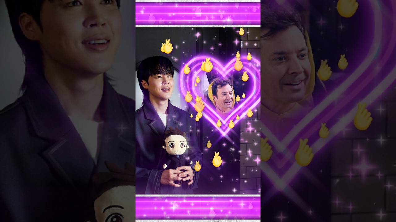 Video thumbnail for #Jimin meets one of his superfans 🤣 #FallonFlashback #BTS