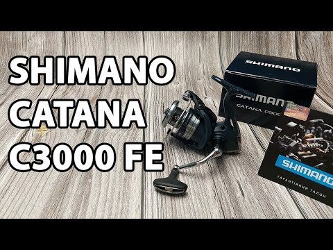 Розпаковка: Котушка Shimano Catana FE C3000