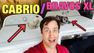Whirlpool CABRIO Dryer WED5600XW0 Not Drying and Maytag BRAVOS XL Dryer MEDB835DW4 Making Loud Noises