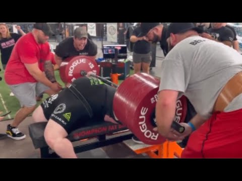 He Just Bench Pressed 1400+ Lbs!