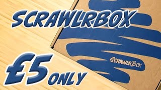 Scrawlrbox BARGAIN only £5 - Discounted Art Boxes - Unboxing Art Supplies