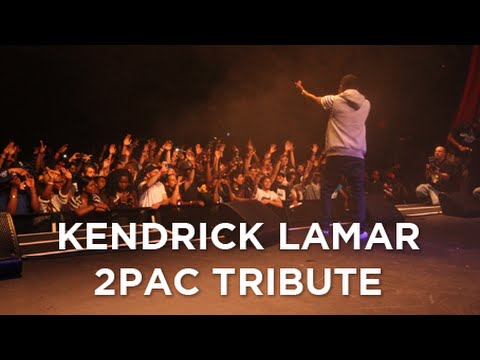 Kendrick Lamar performs California Love on 2pac's birthday