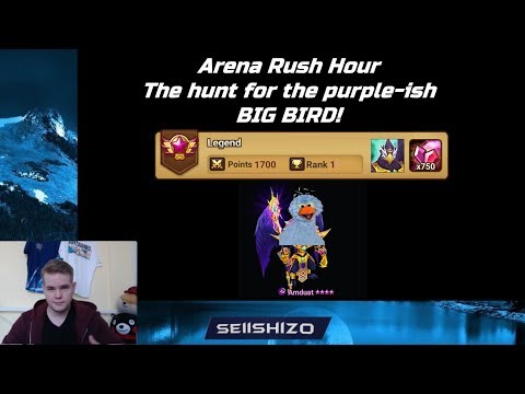 Summoners War - Arena Rush Hour G3: Amduat Blood Bath, Some Zairos tryouts!