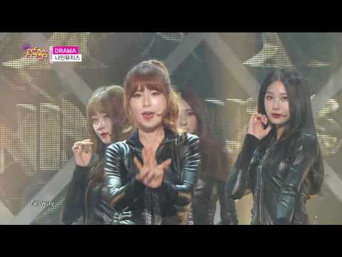 【TVPP】 9Muses - DRAMA, 나인뮤지스 - 드라마 @Show Music Core