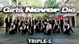 Download lagu [ONE TAKE][KPOP IN PUBLIC] GIRLS NEVER DIE - tripleS (트리플에스) | Glitch Crew | Australia mp3