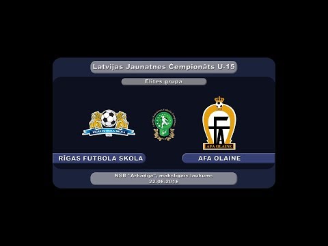 U-15 Rīgas Futbola Skola - AFA Olaine (Latvijas Jaunatnes Čempionāts)