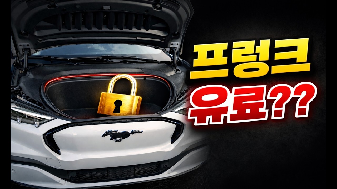 차 사는데… 프렁크 쓰려면 돈 내랍니다 ㄷㄷㄷ