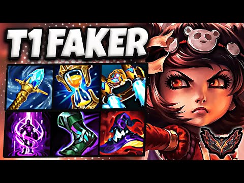 T1 Faker Annie vs Neeko [ MID ] Korea Grandmaster Patch 13.12 ✅