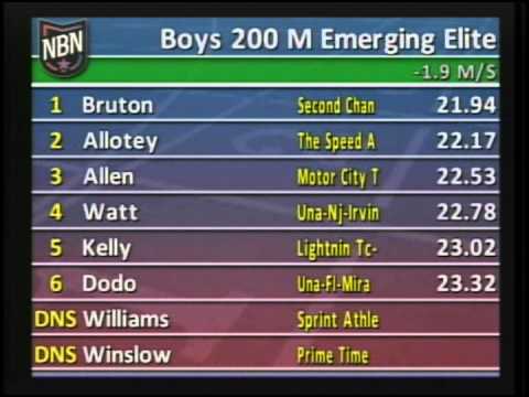 Boys 200m EE Heat 1 - New Balance Nationals Outdoor 2013