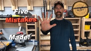Five Mistakes When Building My French Cleat Tool Wall!