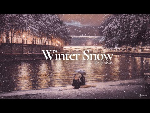 A Winter Dream in Paris ❄️ Soft Lights Over the Seine | Design Tutorial