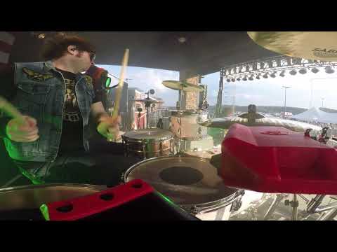 Thumbnail for Jason Hartless w/ Ted Nugent "Fred Bear" (Drum Solo) Drum Cam in Westover, WV by Ted Nugent