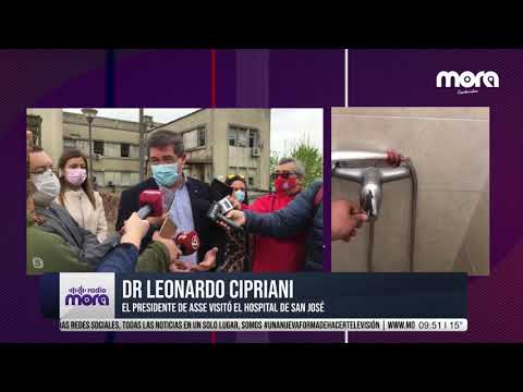 Graves denuncias en el Hospital de San José, no hay agua por lo que no se pueden higienizar