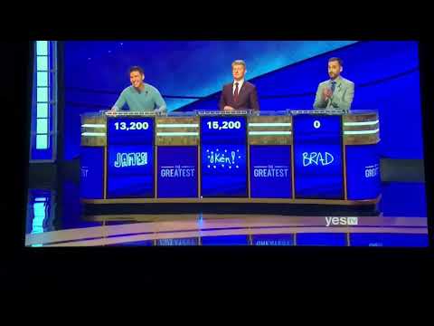 Double Jeopardy, Greatest of All Time Day 4, Game 1 - BETTING IT ALL on 3rd Daily Double (1/14/20)