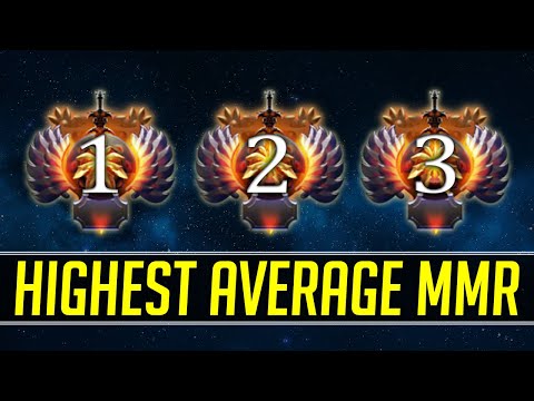 TOP 1,2 & 3 in ONE GAME - 11,000+ Avg MMR ALLSTAR DOTA 2